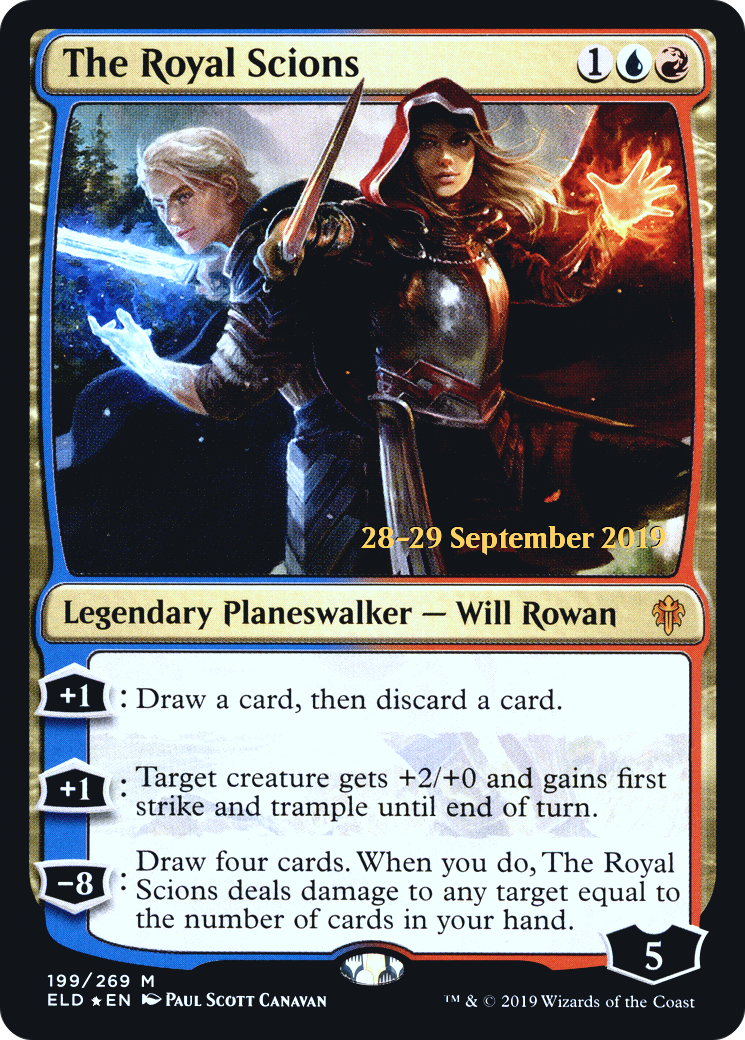The Royal Scions (PRE-199) - Throne of Eldraine Promos Foil