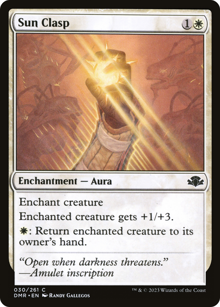 Sun Clasp (DMR-030) - Dominaria Remastered Foil