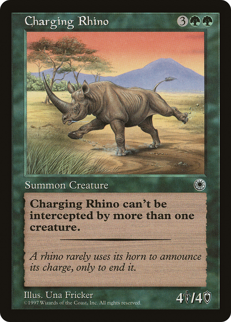 Charging Rhino (POR-) - Portal
