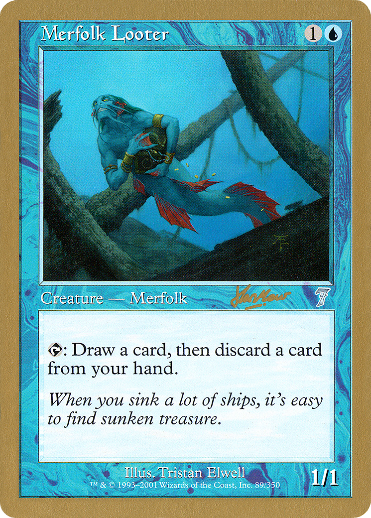 Merfolk Looter - 2002 Sim Han How (7ED) (WCD-) - World Championship Decks 2002