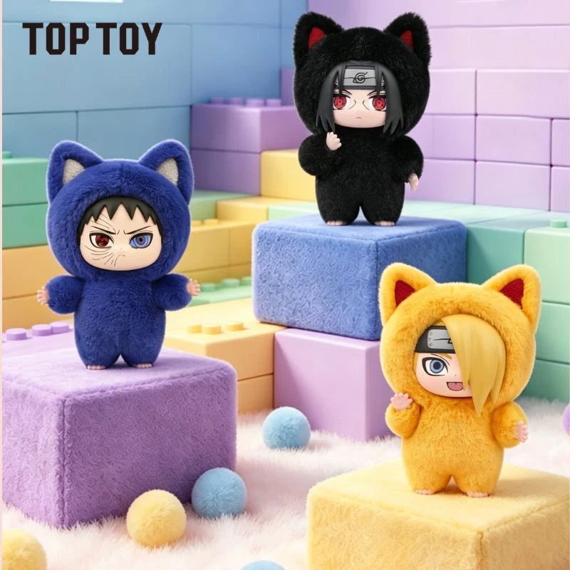 TOP TOY: Naruto Shippuden KittenLand Series Keychain Blind Box