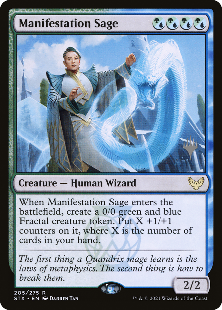 Manifestation Sage (PPSTX-205) - Strixhaven: School of Mages Promos Foil