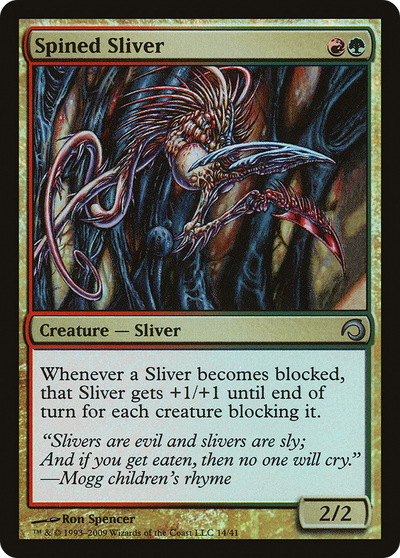 Spined Sliver (PDS-014) - Premium Deck Series: Slivers Foil