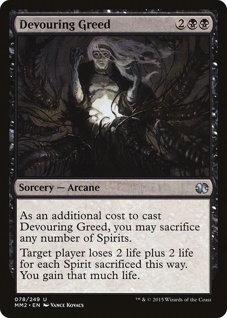 Devouring Greed (MM2-078) - Modern Masters 2015