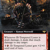 Ill-Tempered Loner (Extended Art) (VOW-378) - Innistrad: Crimson Vow: (Extended Art, Double Faced Transform)
