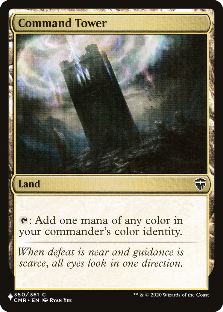 Command Tower (CMR) (LIST-350/361) - The List