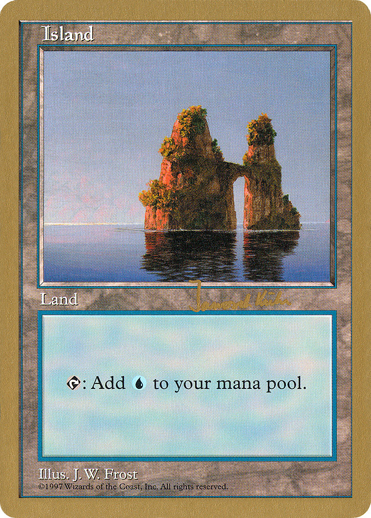 Island (427) - 1997 Janosch Kuhn (5ED) (WCD-) - World Championship Decks 1997