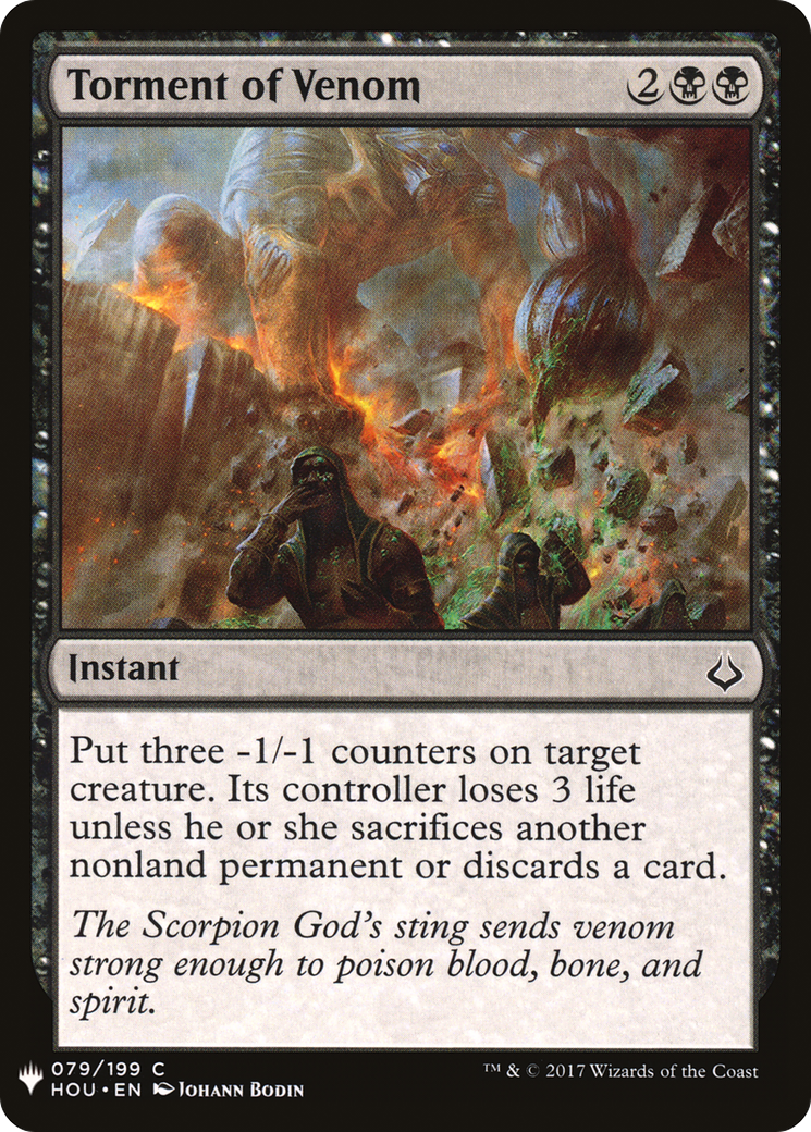Torment of Venom (LIST-079) - The List