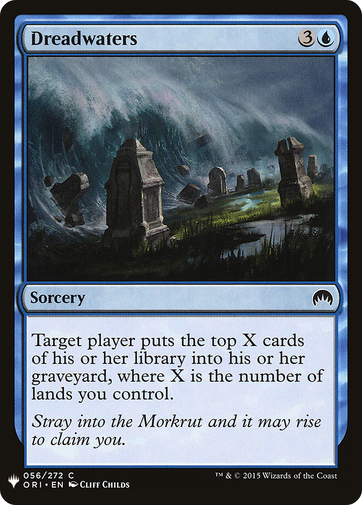 Dreadwaters (LIST-ORI-56) - The List