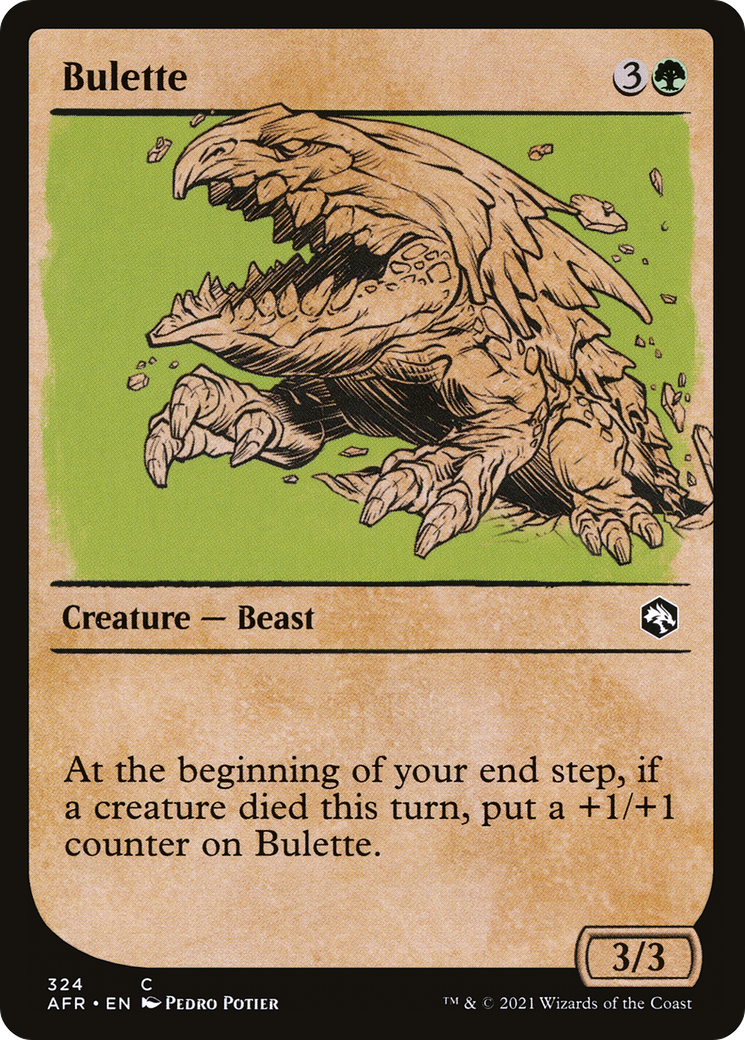 Bulette (Showcase) (AFR-324) - Adventures in the Forgotten Realms: (Showcase) Foil