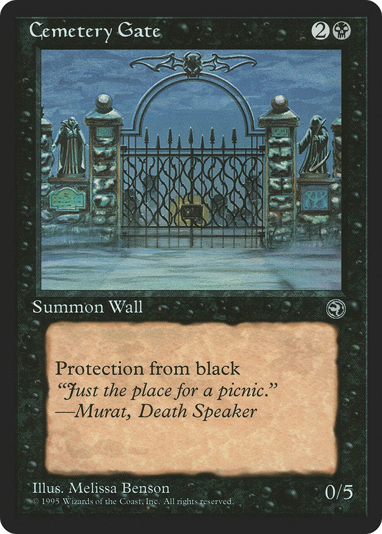 Cemetery Gate [Version 2] (HML-005) - Homelands