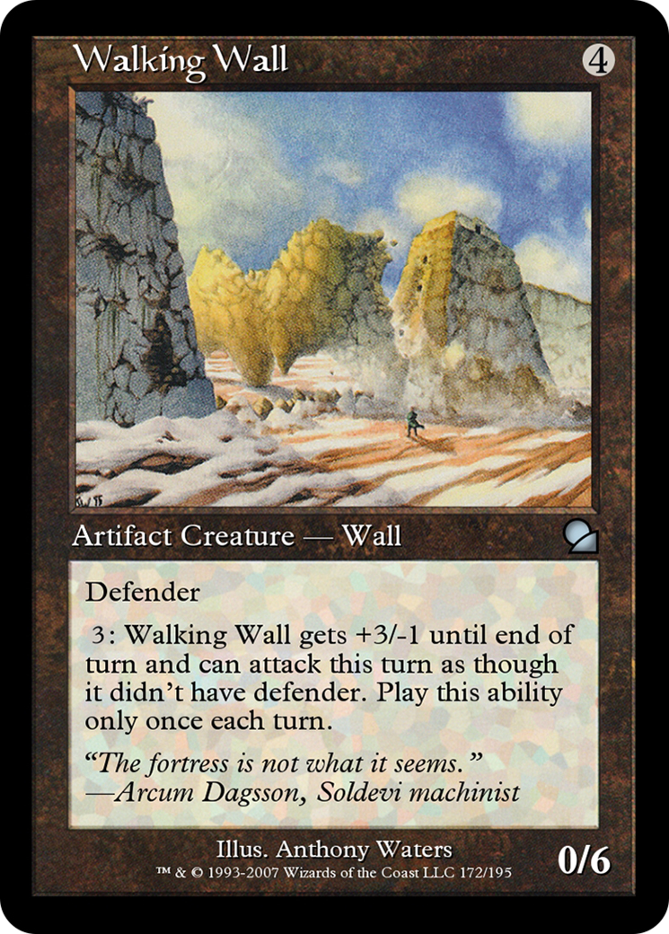 Walking Wall (ME1-172) - Masters Edition Foil