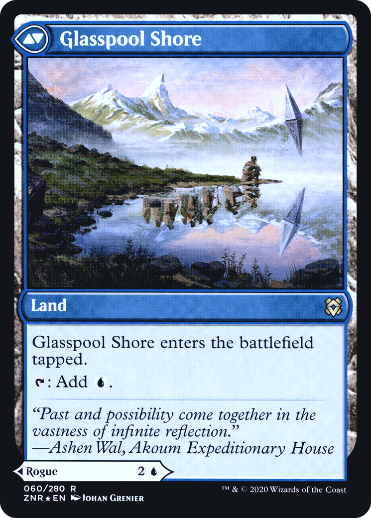 Glasspool Mimic (PRE-060) - Zendikar Rising Promos Foil