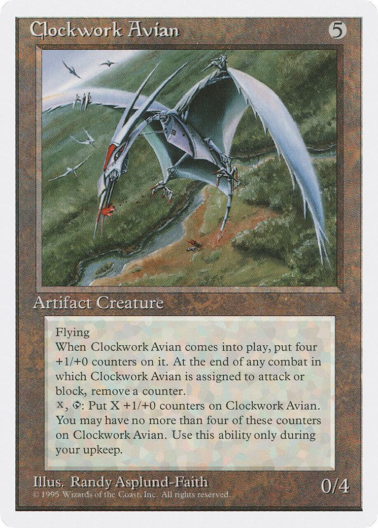 Clockwork Avian (4ED-) - Fourth Edition