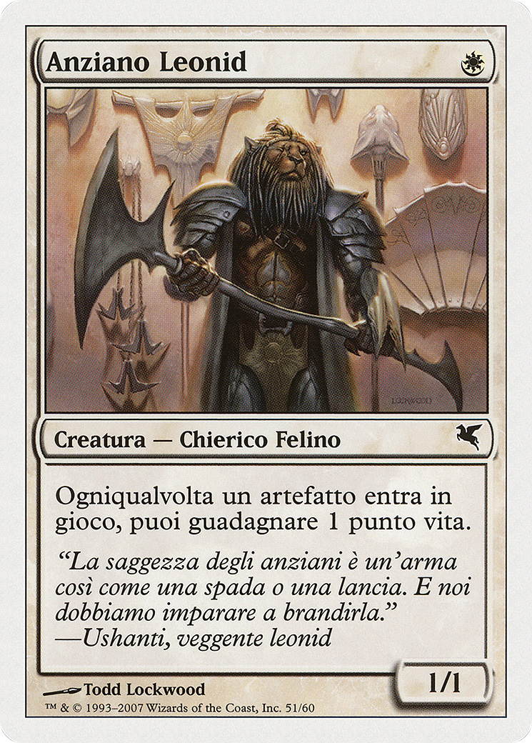 Leonin Elder (Italian) - "Anziano Leonid" (PSAL-L51) - Salvat 2005