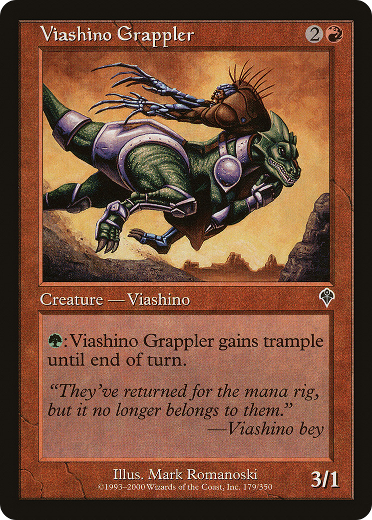 Viashino Grappler (INV-179) - Invasion Foil