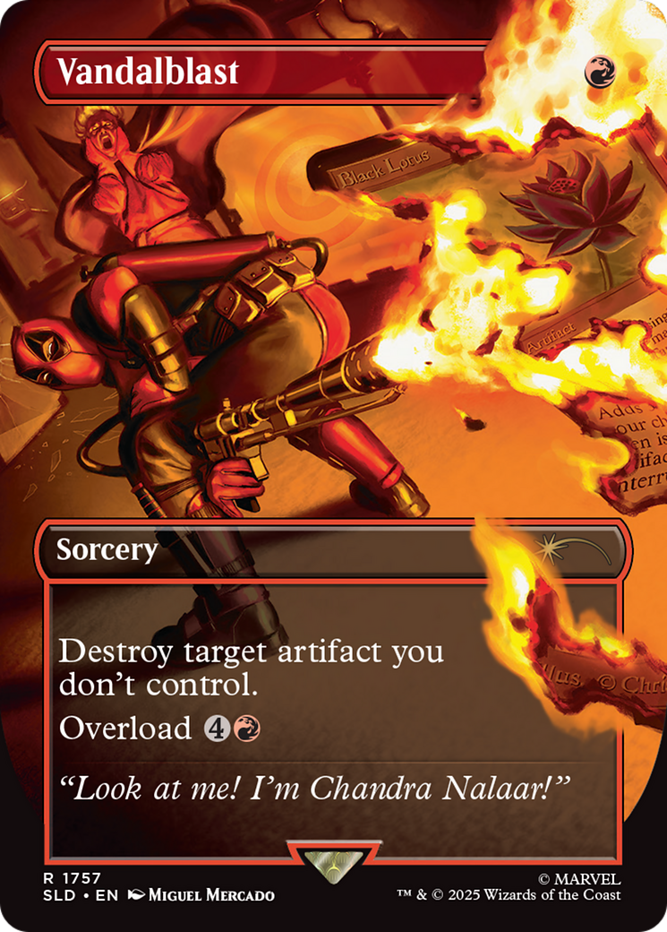 Vandalblast (1757) (SLD-1757) - Secret Lair Drop (Borderless)