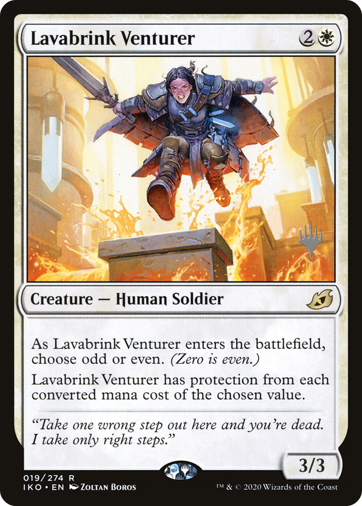 Lavabrink Venturer (PPIKO-19P) - Ikoria: Lair of Behemoths Promos