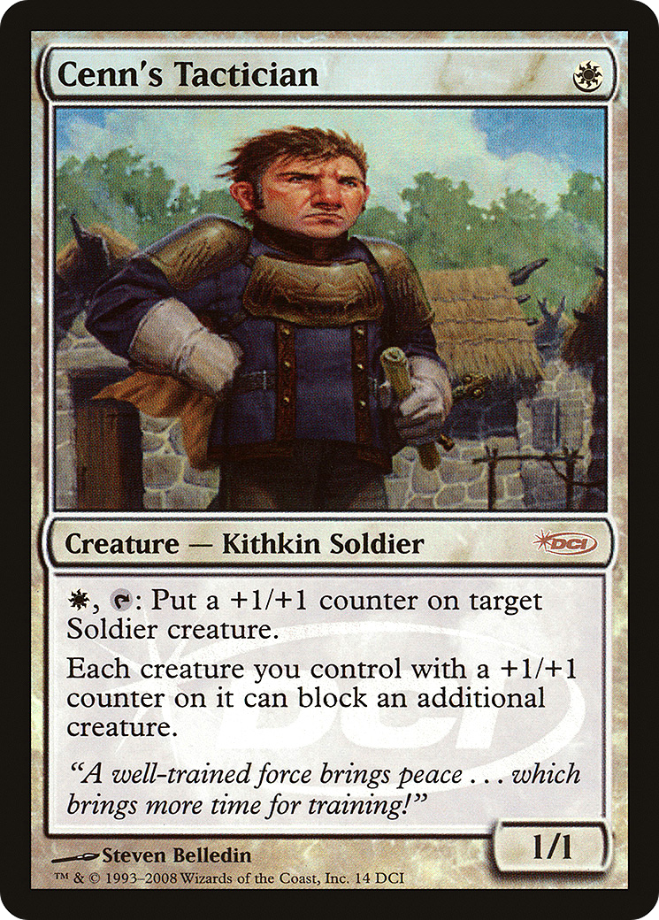 Cenn's Tactician (WPN-014) - DCI Promos Foil
