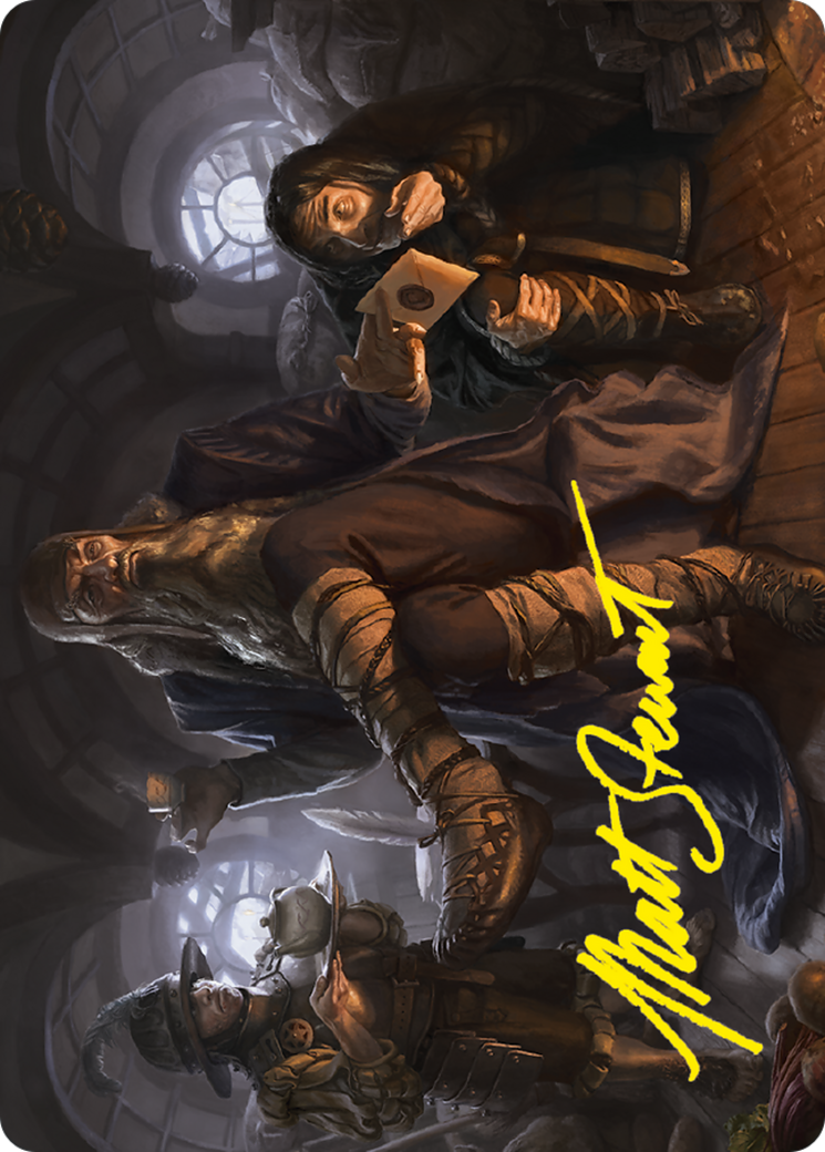 Sharkey, Tyrant of the Shire // Sharkey, Tyrant of the Shire (ALTR-022) - Tales of Middle-earth Art Series (Borderless) Foil