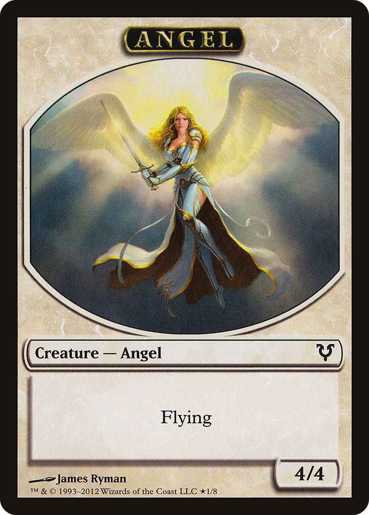 Angel // Demon Double-Sided Token (PRE-1 // 5) - Open the Helvault Foil