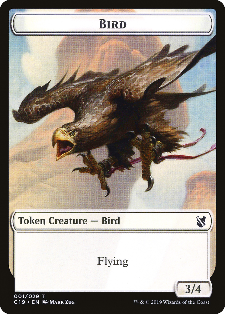 Bird (TC19-001) - Commander 2019 Tokens