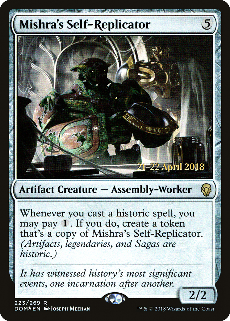 Mishra's Self-Replicator (PRE-223) - Dominaria Promos Foil