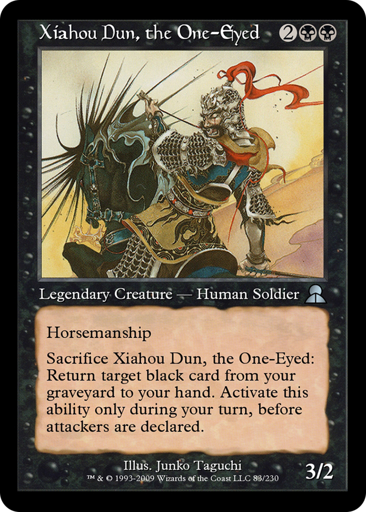 Xiahou Dun, the One-Eyed (ME3-083) - Masters Edition III