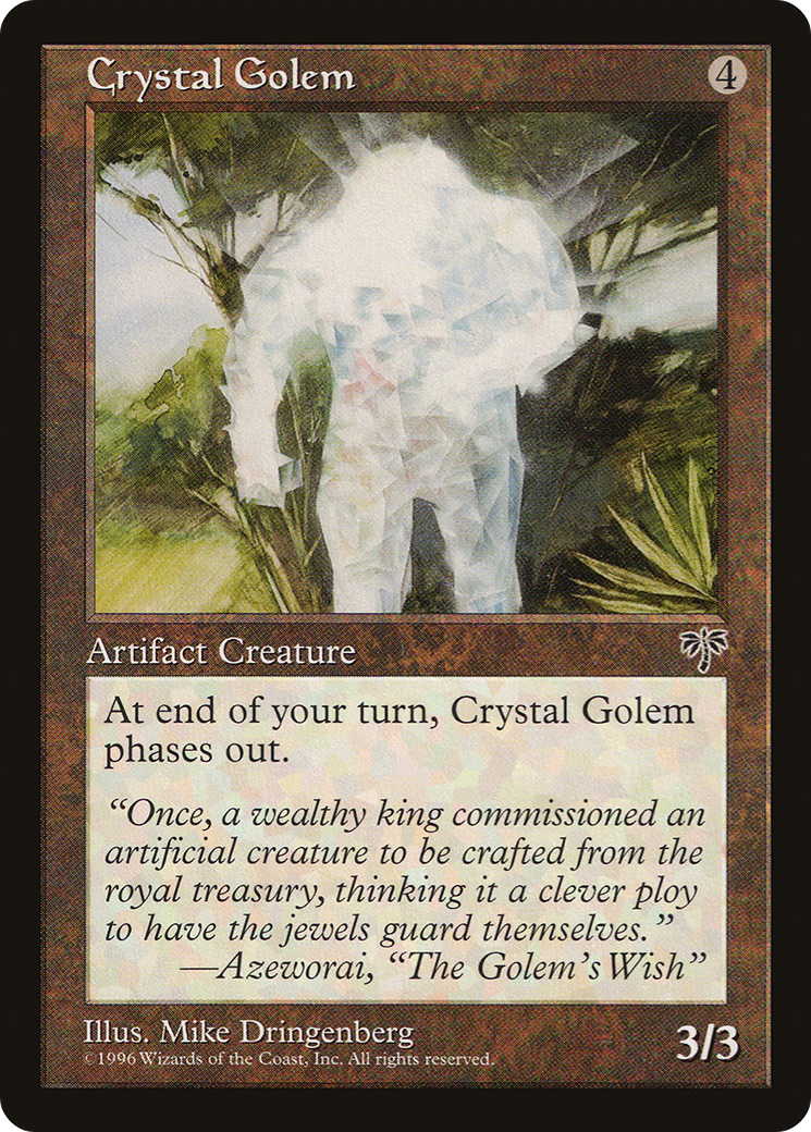 Crystal Golem (MIR-) - Mirage