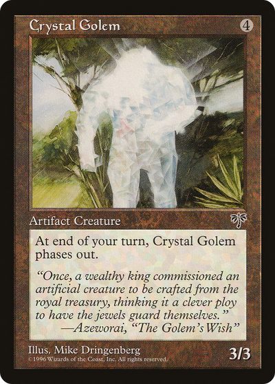 Crystal Golem (MIR-) - Mirage