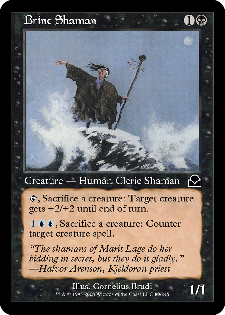Brine Shaman (ME2-080) - Masters Edition II