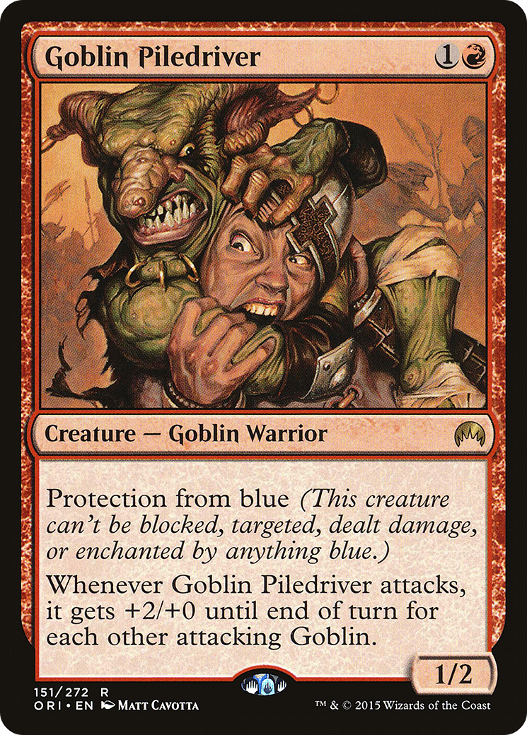 Goblin Piledriver (ORI-151) - Magic Origins