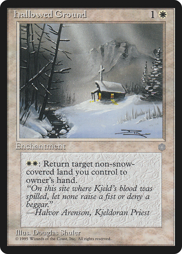 Hallowed Ground (ICE-) - Ice Age