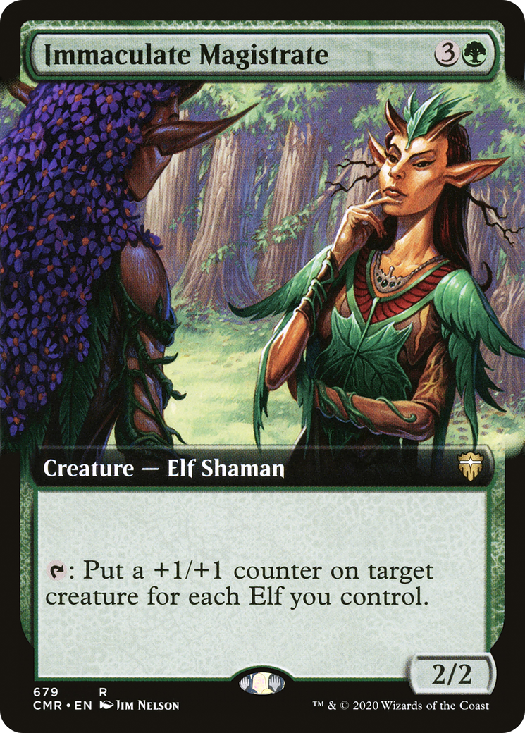 Immaculate Magistrate (Extended Art) (CMR-679) - Commander Legends: (Extended Art)