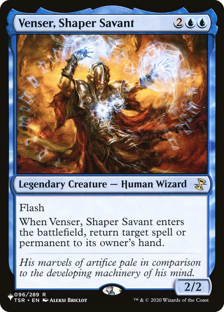 Venser, Shaper Savant (LIST-096/289) - The List