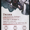 Drider // Drider (AAFR-017) - Adventures in the Forgotten Realms Art Series (Borderless)