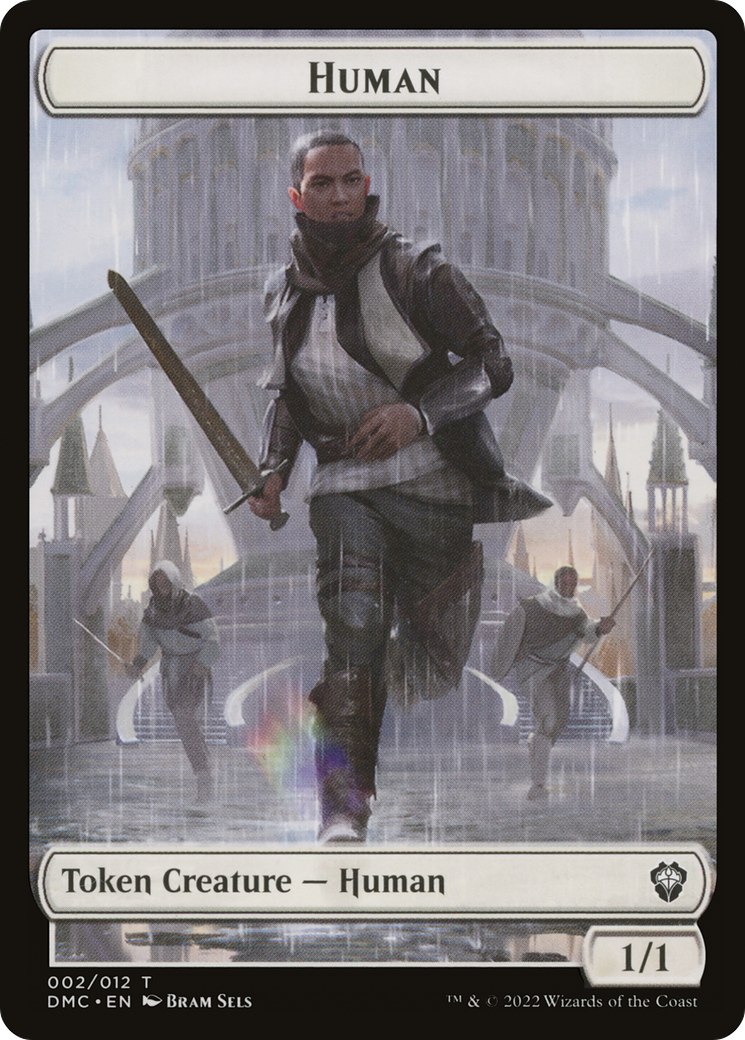 Human (TDMC-002) - Dominaria United Commander Tokens