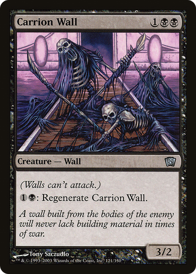 Carrion Wall (8ED-121) - 8th Edition