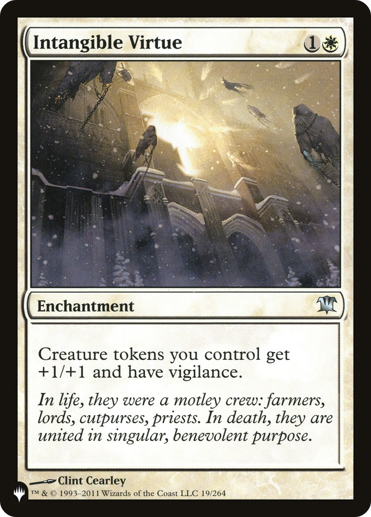Intangible Virtue (LIST-ISD-19) - The List