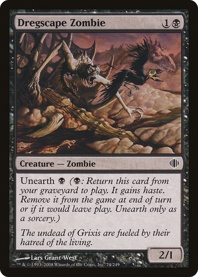 Dregscape Zombie (ALA-074) - Shards of Alara Foil