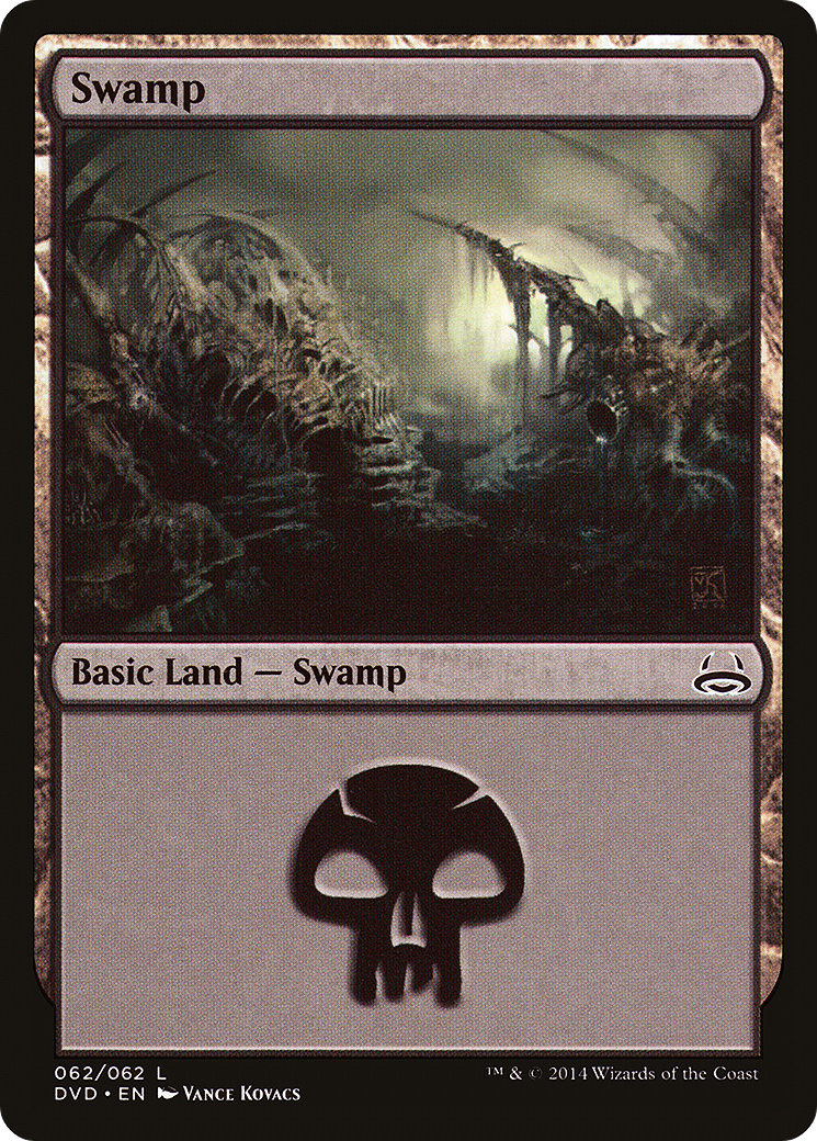 Swamp (62) (Divine vs Demonic) (DD3-062) - Duel Decks Anthology: Divine vs. Demonic