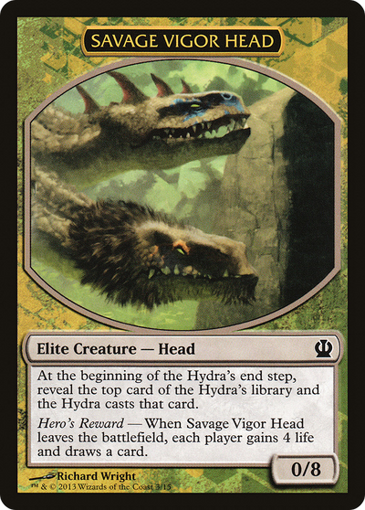 Savage Vigor Head (HERO-) - Face the Hydra