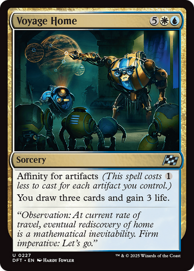 Voyage Home (DFT-227) - Aetherdrift Foil