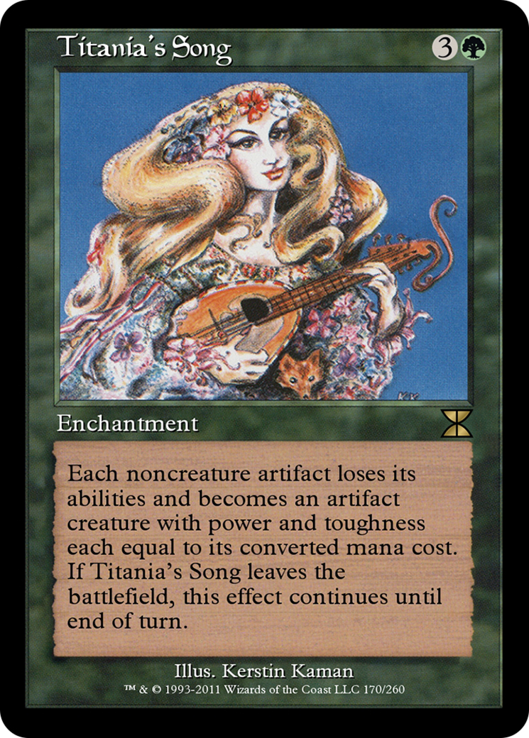 Titania's Song (ME4-170) - Masters Edition IV Foil