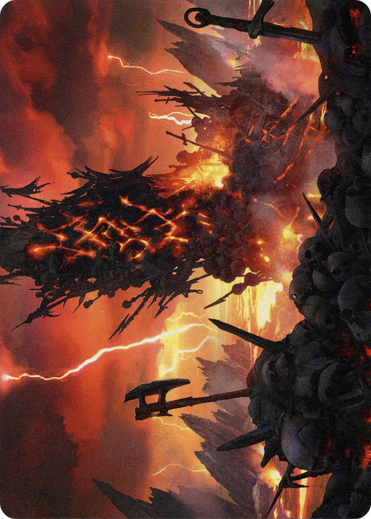 Immersturm Skullcairn // Immersturm Skullcairn (ASKHM-071) - Art Series: Kaldheim (Borderless) Foil