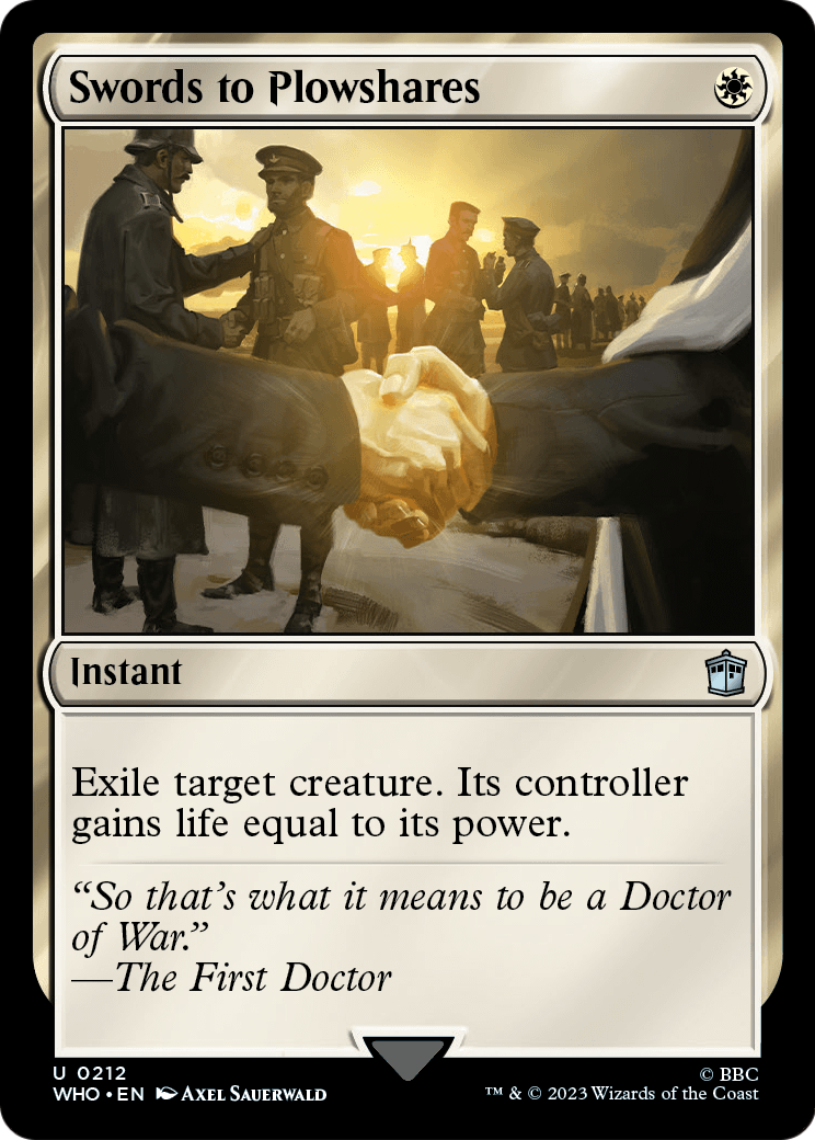 Swords to Plowshares (WHO-212) - Doctor Who