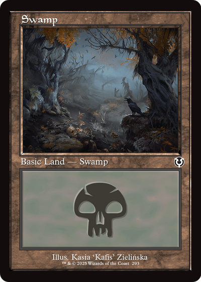 Swamp (293) (Retro Frame) (INR-293) - Innistrad Remastered Foil