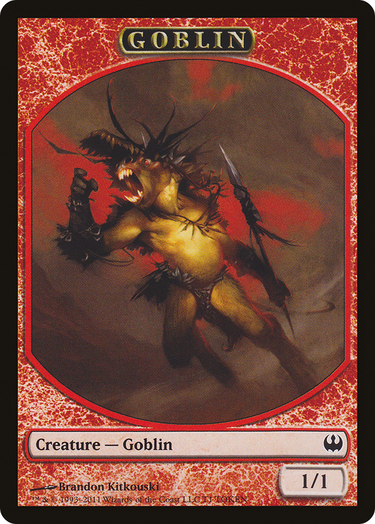 Goblin Token (DDG-0T1) - Duel Decks: Knights vs. Dragons Tokens