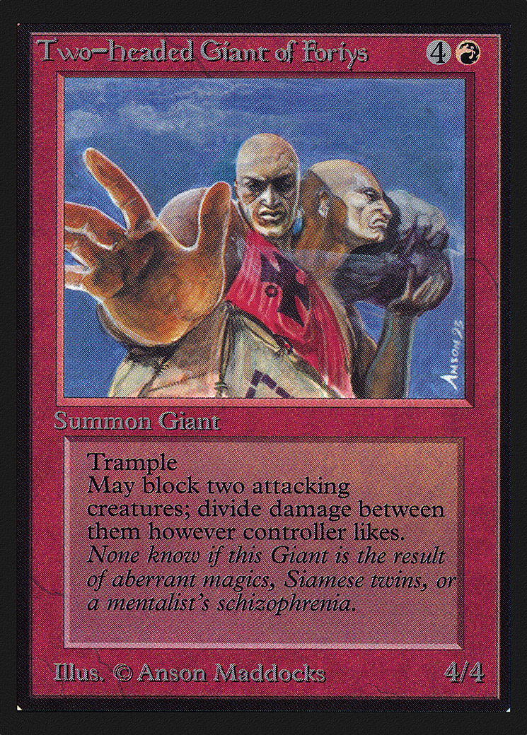 Two-Headed Giant of Foriys (CE) (CED-) - Collectors' Edition