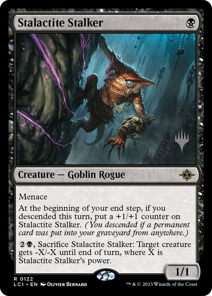 Stalactite Stalker (PPLCI-122) - The Lost Caverns of Ixalan Promos